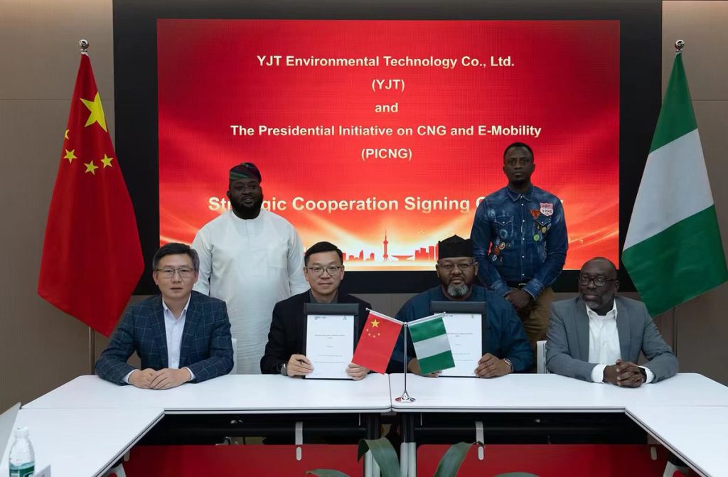 Nigeria signs deal to localise manufacturing of CNG and EV infrastructure
