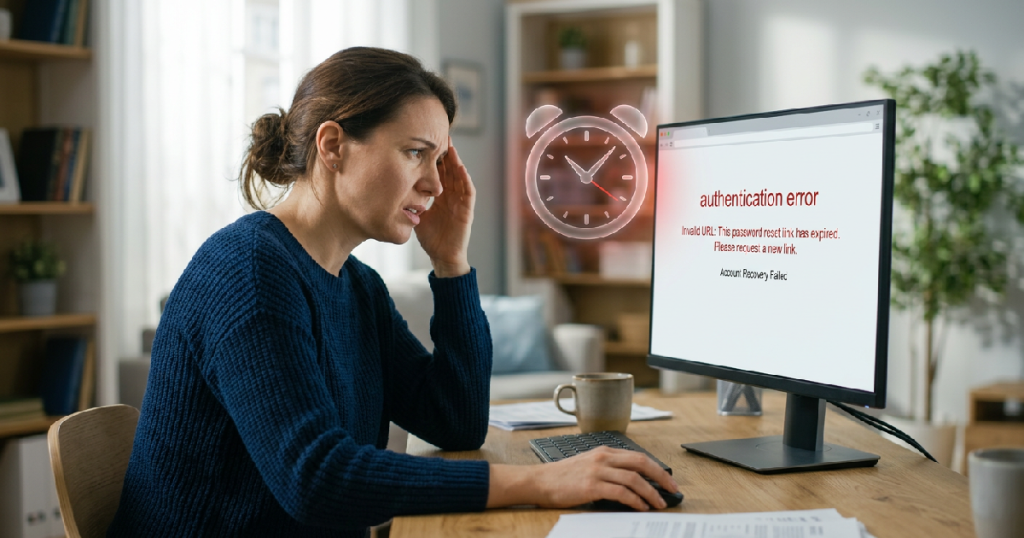 Authentication Errors Rise as Password Reset Links Fail
