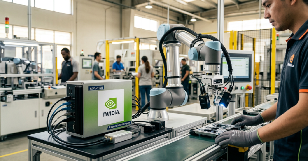 Advantech expands collaboration with Graphics Processing Unit giant on industrial AI Advantech expands collaboration with Graphics Processing Unit giant on industrial AI