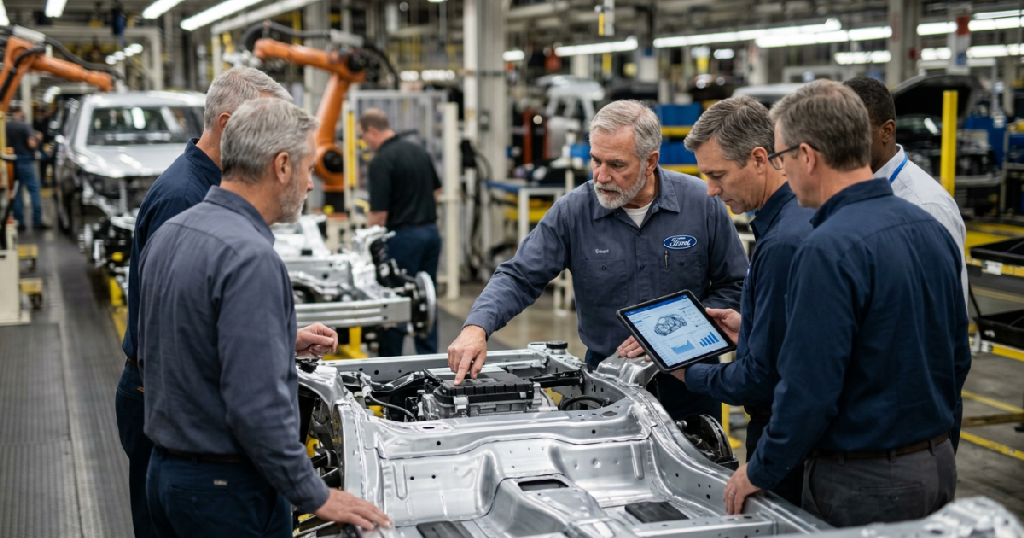 Ford rehires engineers AI quality: Ford hires 350 engineers after AI fails quality checks