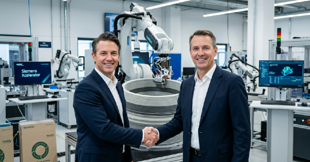 Jay Rogers and Tony Hemmelgarn formalize Haddy-Siemens partnership on June 1, 2026