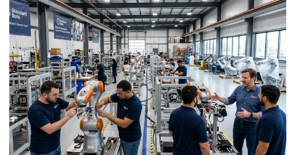 Standard Bots raises $200 million, reaches $1 billion valuation Standard Bots raises $200 million, reaches $1 billion valuation