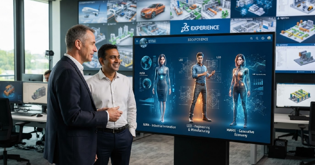Dassault virtual companions: AI virtual companions join Dassault Systèmes' 3DEXPERIENCE platform
