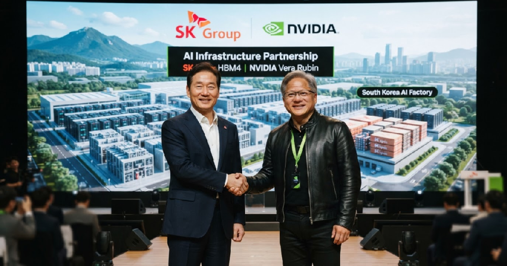 Group NVIDIA unite: SK Group and NVIDIA unite for $500 billion AI infrastructure in Korea
