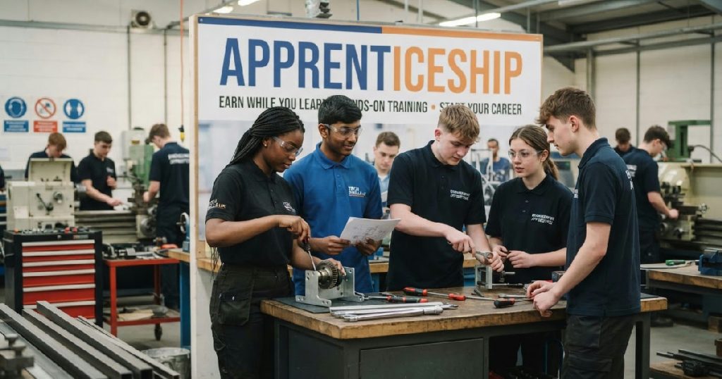 90% of young people consider apprenticeships over degrees, survey finds 90% of young people consider apprenticeships over degrees, survey finds