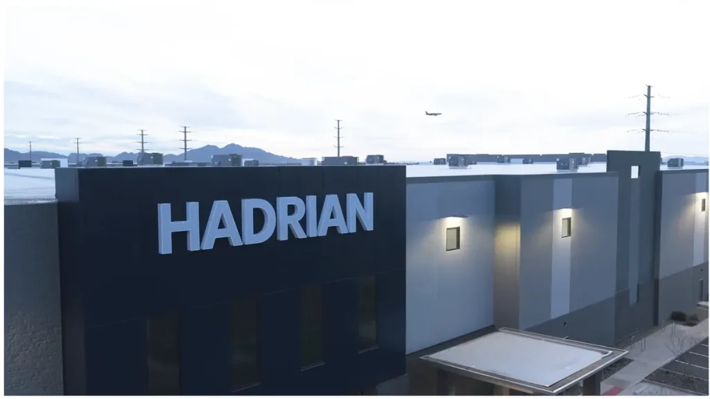 Hadrian raises $1.37 billion for automated US defense production