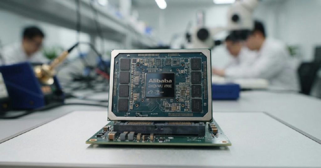 Alibaba AI chip: Alibaba T-Head unveils Zhenwu V900 AI chip
