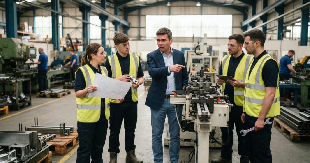 Andy Burnham manufacturing: Prime Minister Andy Burnham faces urgent manufacturing sector demands
