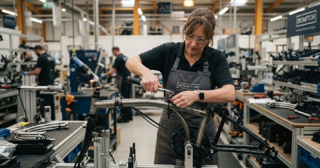 Brompton integrates advanced manufacturing with craftsmanship for sustainable Brompton manufacturing: Brompton integrates advanced manufacturing with craftsmanship for sustainable