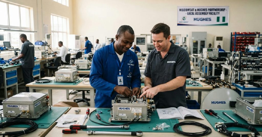 NIGCOMSAT Partners with Hughes to Assemble Satellite Terminals NIGCOMSAT partners Hughes to assemble satellite terminals