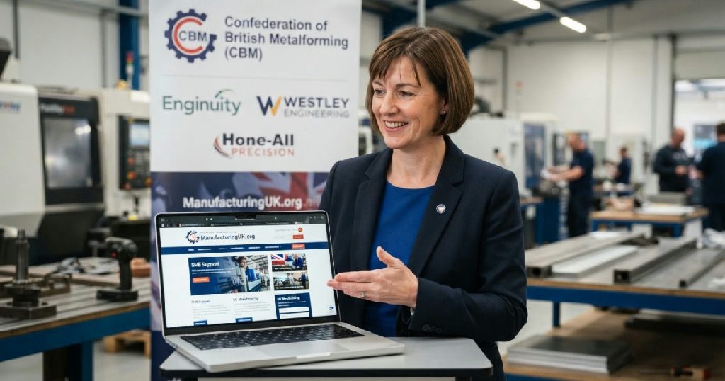 Andrea Wilson launches free ManufacturingUK.org platform