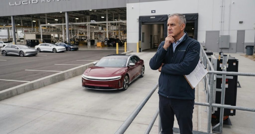 Lucid Motors' EV output: Lucid Motors EV output hits lowest since Q3 2025