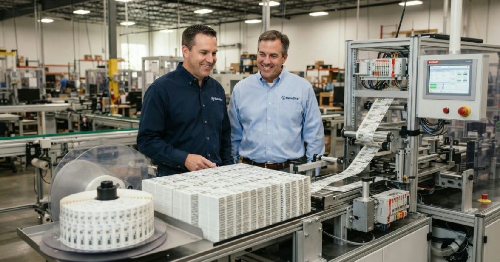 Reelables smart manufacturing labels production surges 150%